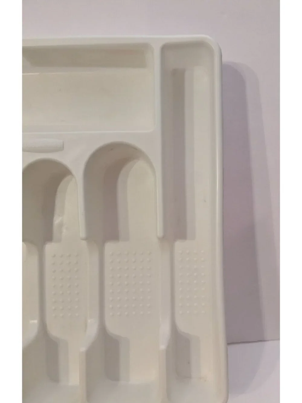 Rubbermaid White Silverware Tray Flatware Utensil Hold Drawer Organizer 2925